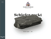 Tablet Screenshot of martinconrad.de